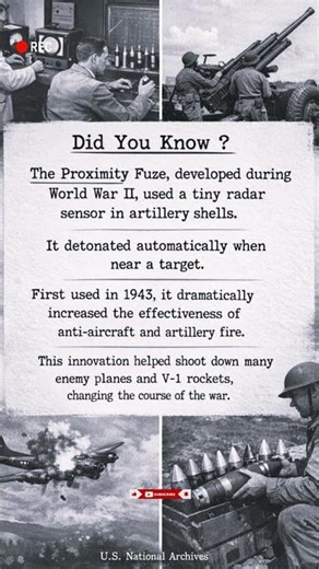 Proximity (VT) fuze | WW2
