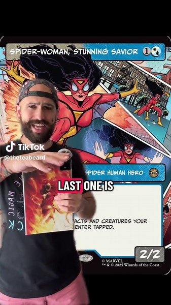 New Magic: The Gathering Spider-Man Cards Spoiled