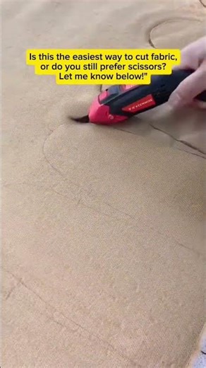 Satisfying Fabric Cutting Tool in Action | Fast & Precise DIY Craft Technique