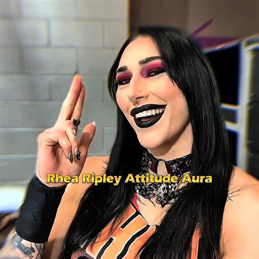 Rhea Ripley with Makeup Aura 😱 #rhearipley #wwe #shorts #edit #Rhea