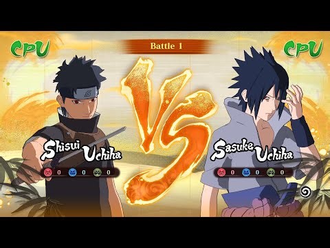 Shisui vs Sasuke | Clash of Sharingan Legends – NARUTO X BORUTO Ninja Storm Connections