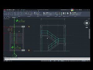 How to Draw 2D Staircase in AutoCAD | Step by Step Tutorial