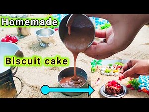 biscuit cake | miniature| JK Mini cooking tamil