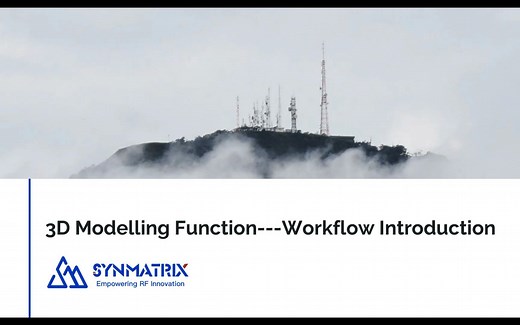 [SynMatrix Workflow Demo]滤波器自动三维建模功能