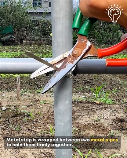 5.1K views | Metal Strip Joint Fixing. #PipeRepair #WireTightening | Gizmo Trends | Facebook