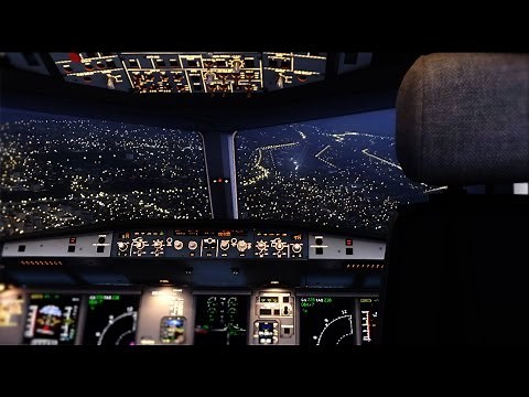 FSX 2016 - Extreme Realistic NIGHT COCKPIT DX10 [ULTRA HD]