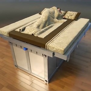 This earthquake-proof bed turns into a safety chamber 👍 | In The Know