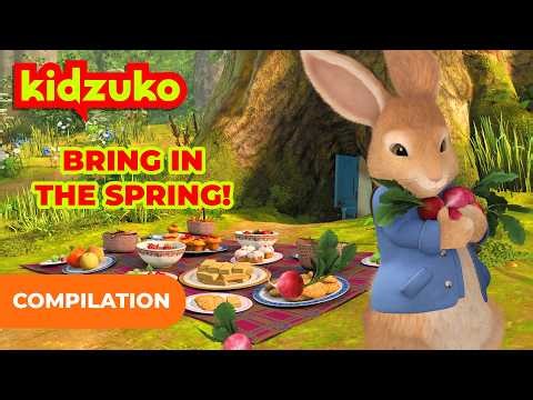‪@OfficialPeterRabbit‬ | 🐰🌱 Bring In The Spring With Peter 🌷🧺 | 20+ Mins | ‪@Kidzuko‬