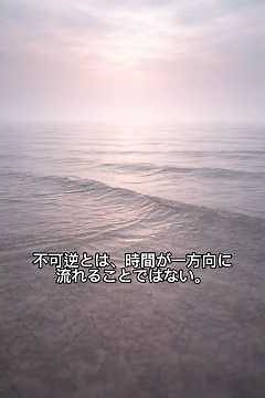 時間はなぜ不可逆なのか