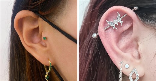 The Complete Guide To Every Type Of Ear Piercing