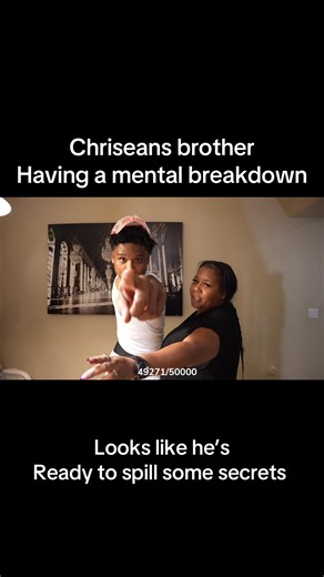 After only arriving 10 minutes ago chriseans brother petey has already taken the spotlight. Seems like he’s bumping heads with Tessa and chrisean. I wonder what’s going to unfold . #chrisean #blueface #xyzbca #clips #clips