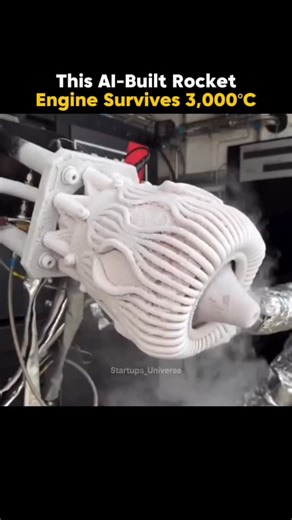 Business । Startup । Entrepreneurship 🚀 on Instagram: "An AI-designed, 3D-printed rocket engine just endured 3,000°C—a temperature where most metals fail. This breakthrough shows how artificial intelligence is reshaping aerospace, making space travel faster, smarter, and more resilient than ever 🚀🔥 . . #AIInnovation #RocketScience #SpaceTech #FutureOfAerospace #3DPrinting"