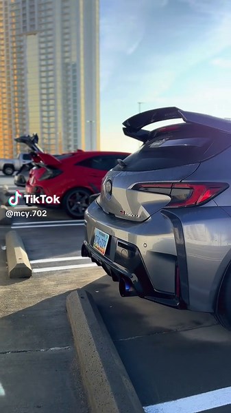 Rear end friday 😮‍💨🤙 🪙 2025 Toyota GR Corolla p #toyota #carsoftiktok #grcorolla #toyotagrcorolla #fyp @Toyota @Toyota USA @ToyotaSoCal @TOYOTA @toyotagazooracing.com @Suprema🩶