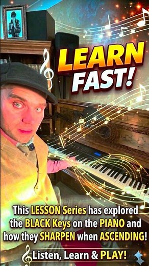 Can you EXPLAIN how the BLACK Keys and the WHITE Keys work on the PIANO? Majors, Minors and Sh