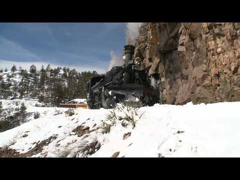 Durango & Silverton Narrow Gauge Railroad - Cascade Canyon Winter Train