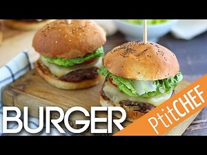 Recette de hamburger fait maison - Ptitchef.com