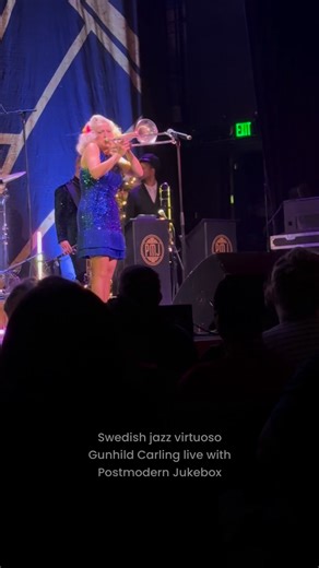 It’s always a party when Gunhild Carling comes to town! Did you catch this one-in-a-six-billion talent live on PMJ tour? | Postmodern Jukebox