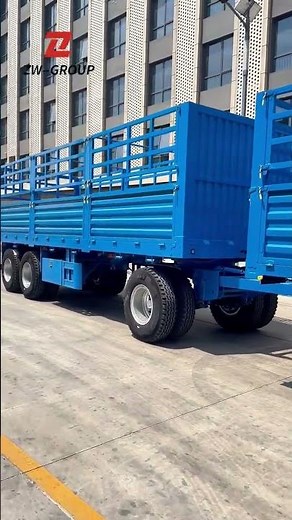 Heavy-Duty Interlink Cargo Truck & Drawbar Full Trailer Combination | ZW-GROUP Factory Review
