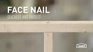 107K views · 429 reactions | Have 60 seconds to spare? Our newest DIY Basics video really hammers home the best nailing techniques. Just press play. | Lowe's Home Improvement | Facebook