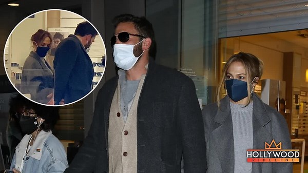 Ben Affleck & JLo get 'lovey-dovey' shopping for eyeglasses in L.A. [Part 2]