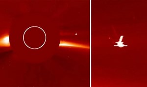 Mysterious bright object spotted near the Sun