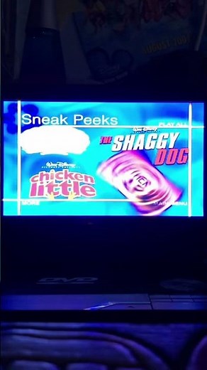 Sneak Peeks Menu from Lady And The Tramp: 50th Anniversary Platinum Edition 2006 DVD Disc 1