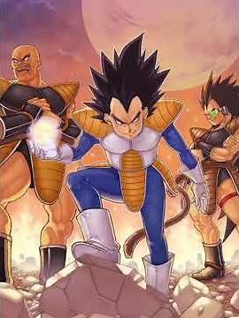 Raditz, Nappa and vegeta vs J, V and N #murderdrones #dragonballz