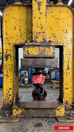 Hydraulic Press vs Soda Bottle 😳 | Pressure Burst Test #shorts