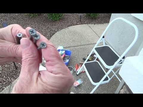 How to Install Flagpole Bracket to Stucco Wall/Part 1