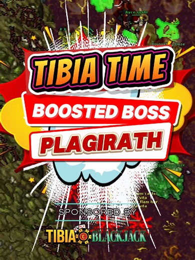 Tibia Time Boosted Boss Series: Plagirath! #tibia #ayceadventure #gaming #twitch #shorts This video is sponsored by Tibia Blackjack! Use our referral link to sign up: https://tbj.one/?ref=ayceadventure Please play responsibly!