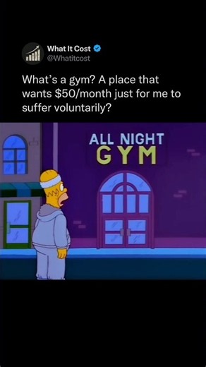 $50 gym membership prices these days will have you saying, “What’s a gym?” 🏋️
