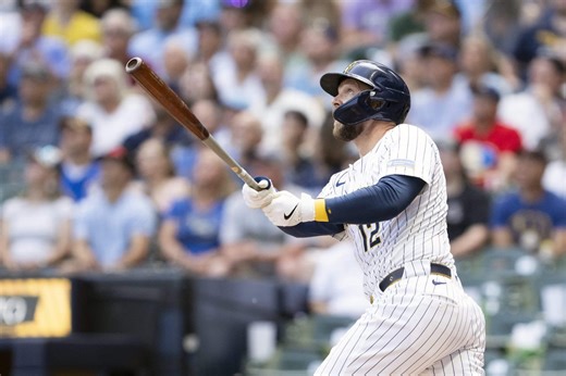 Rhys Hoskins’ signing was a surprise — to him and the Guardians