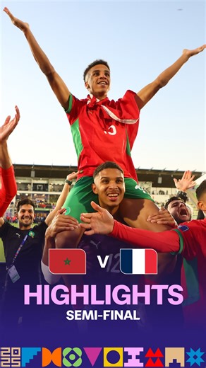 Morocco beat France and are heading to the #U20WC final! 🇲🇦 | FIFA World Cup