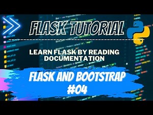 Flask - Making web-page using jinja2 and bootstrap framework | Flask Tutorial