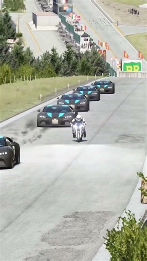 BMW S1000RR vs Bugatti Chiron Hypercars #shorts #superbike #supercars #racing #car #cars #bmw