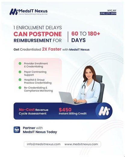 Losing Revenue to Credentialing Delays | Get Credentialed Faster with MedsIT Nexus