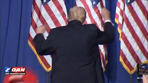 President Trump does his signature dance concluding his Iowa rally. Watch OAN Live here: https://live.oann.com/home.ktv?utm_source=socials&utm_medium=social media&utm_campaign=fb | One America News Network