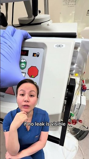 How to Respond to a Cartridge Alarm Leak Alarm on NxStage Dialysis Machine. #nurse #crrt #nxstage