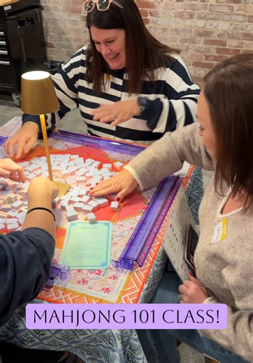 Máximo disfrute en la clase de Mahjong 101