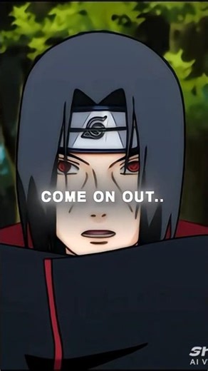 naruto vs itachi🤫👿☠️☠️🖤💢