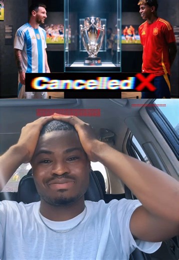 Why cancel the finalissima ? 😔 #argentina #spain #messi #yamal #finalissima