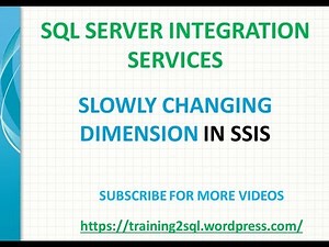 SLOWLY CHANGING DIMENSION IN SSIS