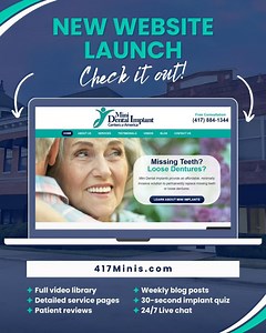 Mini Dental Implant Center of America in Springfield Launches 417minis.com to Educate Patients on Mini Dental Implants