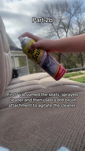 Part 2b How I the seats cleaned seats #obschevy #blackinterior #fypシ #truckupgrades #trucktok🔥