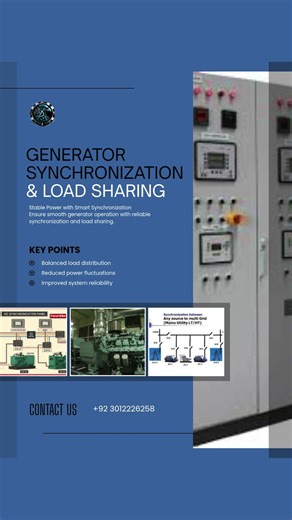 Generator Synchronization & Load Sharing