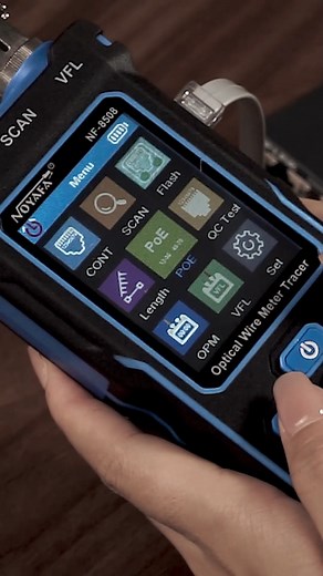315 reactions · 31 comments | Simplify your work with NF-8508 — effortlessly pinpoint faults, measure optical power, and swiftly identify network problems with rapid wire localization. :https://bit.ly/3MBSfPC #NOYAFA #NOYAFAGROUP #NOYAFATOOLS #NOYAFACABLETESTER #CABLETESTER #cabling | NOYAFA | Facebook