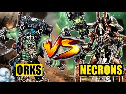 TOURNOI Ronde 1 : Orks VS Nécrons !