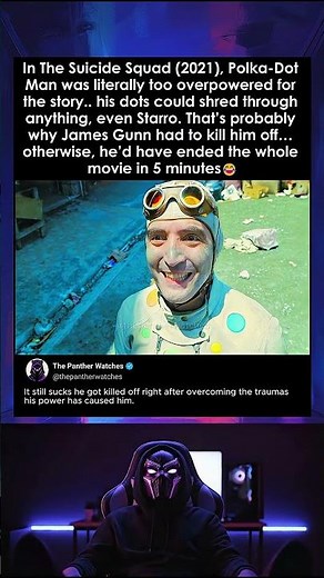 Polka-Dot Man Was So OP They Had to Kill Him Off | The Suicide Squad (2021)