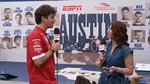 📹| Charles was asked if he would own a minivan in the future via ESPN: "Maybe in five years, when my family is growing, two, three years, I mean, who knows when that will be, but yeah, whenever the family is getting bigger, I might consider it." ❤️‍🩹 #ScuderiaFans #ForzaFerrari #ScuderiaFerrari #essereFerrari 🔴 #Ferrari #Scuderia #PrancingHorse #F1 #Formula1 #motorsport #FormulaOne #race #racing #Charles16 #CL16 #CharlesLeclerc #TeamLeclerc #UnitedStatesGP 🇺🇸 #USAGP #Austin | Ferrari F1 Fan
