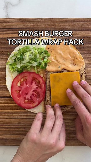 Cheeseburger Tortilla Wrap Recipe